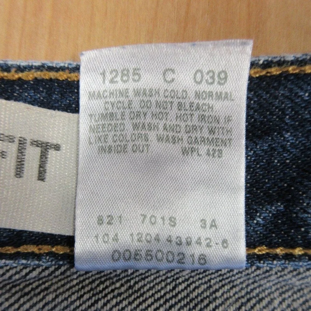 LEVI'S 550 Relaxed Fit VINTAGE Jeans Mens Sz 36x36 Slightly Baggy Y2K Blue Denim